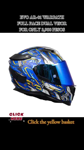 EVO AR-01 WARPATH HELMET FOR ONLY 3,980 PESOS! CLICK THE YELLOW BASKET PARA MAKA ORDER LETS GO!🔥 #evohelmetsphilippines #evolution #evohelmet #helmet #teamgraphitee #fypシ゚viral #lhinnethvlogs 