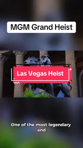 Chaos in the Casino: The daring 1994 MGM Grand Lion Habitat Heist, where robbers attempted a $1 million heist with a helicopter getaway, only to be foiled in a dramatic standoff.  #VegasHeist #MGMGrand #TrueCrime #CasinoDrama #HeistGoneWrong