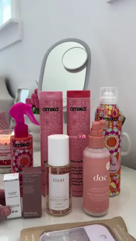 Sephora unboxing✨💖🛍️ All of these scents have beach vibes!! 🤩  All stocked up for my beach trip next week!! 🌊👙🏖️ #sephora #sephoraunboxing #sephorahaul #beachyhair #sephorahaircare #haircare #beachready #sunkissedhair #amika #dae #ouaihaircare #touchland @amika @the OUAI @Dae Hair @touchland 