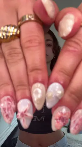 NAILS🐚🌊🦪🥥 so fun #fyp #nails #nailspo #shellnails #3dnails 