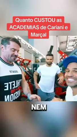Quanto CUSTOU as ACADEMIAS de Cariani e Marçal #academia  #cariani  #renatocariani  #prefeitomarçal  #pablomarçal 