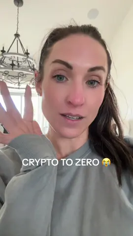 Crypto to zero 😭 #crypto #bitcoin 