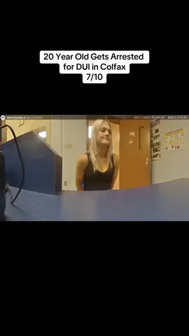 20 Year Old Gets Arrested for DUI in Colfax 7/10 #fyi #police #sobrietytest #Colfax #girl 