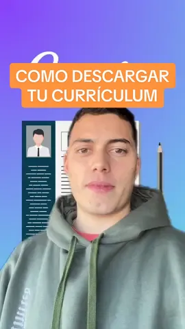 Consejos para desacargar tu CURRÍCULUM ✅ •Si te gusto la información, seguime #curriculum #cv #canva #diseño #entrevista #recursoshumanos #trabajadores #greenscreen 