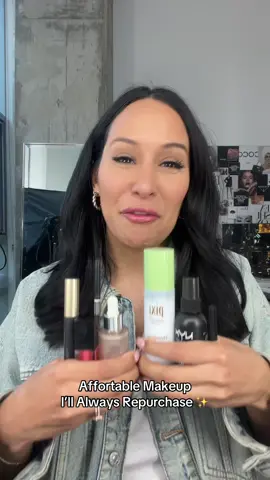 Affortable makeup I’ll always repurchase ✨ #drugstoremakeup #drugstoremakeupmusthaves #makeuptok  Products Mentioned: • @Pixi Beauty hydrating milky mist  • @Neutrogena radiant primer + serum • @L’Oréal Paris voluminous mascara, color: carbon black • @NYX Professional Makeup micro brow pencil, color: espresso • @elfcosmetics lip oil • L’Oréal Paris - telescopic liquid liner, waterproof  • Nyx - matte setting spray