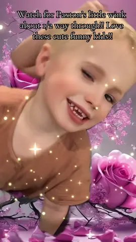 Funny kids with filters!! 😂 my kids have the best time playing with tiktok filters!! #cute #kids #funnyvideos #repost #wink