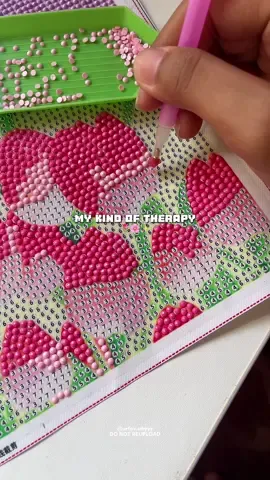 Bead diamond painting by numbers #beadpainting #therapy #fyp #beaddiamondpainting #painting 