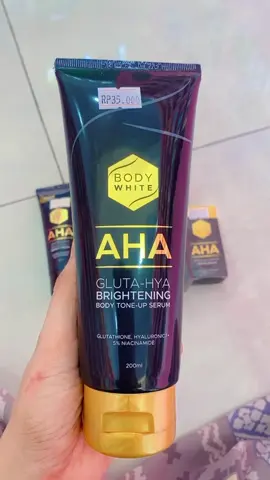 Body White AHA untuk mencerahkan badan. #aha #mencerahkankulit #pencerahbadan #ahalotion #ahaserum #serumaha #ahabodyserum #ahatoner #bodycare #bodycareproducts #bodycareroutine #kosmetik #kosmetikviral #kosmetikmurah #tokokosmetikbireuen 