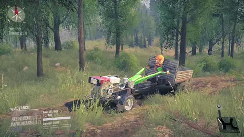 គោយន្ត🥹❤️  #Mudrunner #jungle #truck #ETS2 #mudrunnermods 