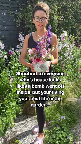 This is the truth… I will ALWAYS prioritise doing something in the garden over doing housework or laundry! 🫣 Please tell me you’re the same??  Does anyone else use the garden as a bribe to themself when you have things to do indoors. “If you sort this pile of laundry Sophie you can go in the garden for 1 hour”!  The garden is seasonal we HAVE to make the most of it while it’s lovely and that’s my excuse anyway! Drop me a ❤️ if you can relate… #gardening #gardeningtipsandtricks🍀 #tiktokgardening #garden #gardensofinstagram #mumsoftiktok #mygardendesign #mygarden #gardening101 #gardenersoftiktok #gardener #gardeningtipsandtricks #inmygarden #tiktokgardentips 