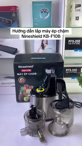 Hướng dẫn lắp đặt máy ép chậm Nineshield #mayepcham #nineshield #tienich #giadungtienich 