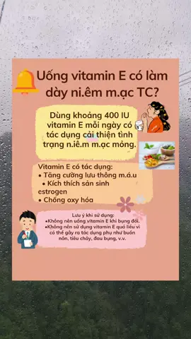 Uống vitamin e có làm ni.êm m.ạ.c dày ???#mongcon #niemmacday #niemmacmong #vitamine #nhatducchinhhang 