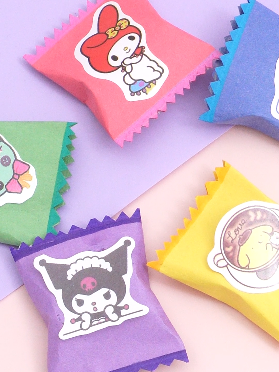 DIY Handmade paper hand soap✨  #sanrio #cinnamoroll #pompompurin #mymelody #kuromi #pochacco