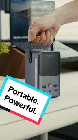 Always on the go with my perfect UGREEN 300W Portable Power Bank⚡️ Embrace efficiency and convenience with the 300W Portable Power Bank at the link in our bio #ugreen #Tech #technology #powerbank #tiktoktech #tecktok 