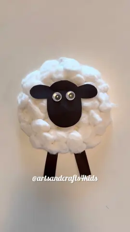 Paper Plate Sheep Craft 🐑🐑 Follow @artsandcrafts4kids for more ideas! 🌟 . . . #sensoryactivities #artsandcrafts #diyartsandcrafts #activitiesforkids #kidsactivities #earlychildhoodeducation #playlearningideas #sheep 
