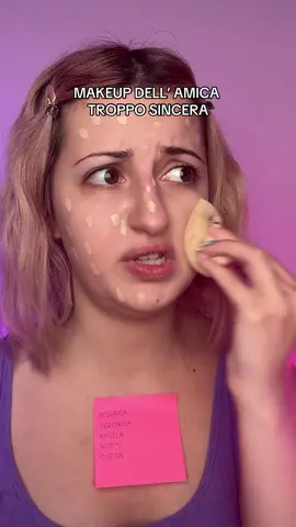 MAKEUP DELL’ AMICA TROPPO SINCERA 😂 Lo so che sai gia chi taggare 😏