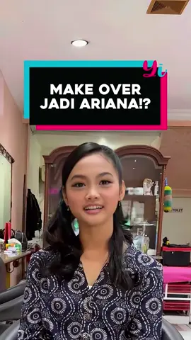 Hasilnya mirip ga sama ariana ?!  G2G #fyp #foryoupage #JelajahIndonesia #viral #fypシ #challenge #longervideos #yemimaImanuel #makeover 