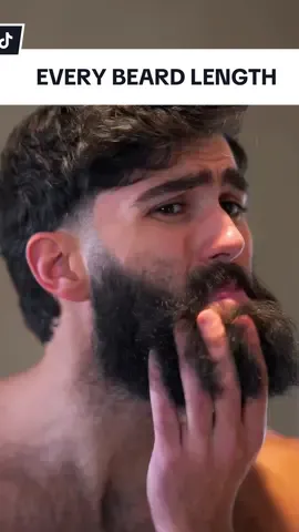 Every Beard Length 🧔🏻 Which length is your favourite? #OddlySatisfying #Beard #fyp #hair #grooming 