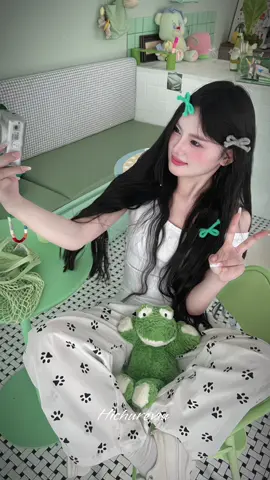 Give me Green..🌱 #xuhuong #hichureview #thoitrangnu #OOTD #outfit #macgidexinh #phoidoxinh #capcut 