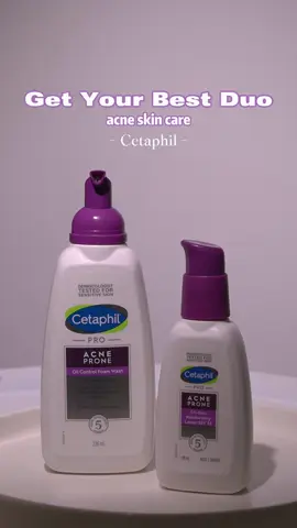 Best duo for your acne skin care.✨ #Cetaphil #Cetaphilacneprone #Cetaphilpro #skincare #sensitiveskin #acneskin #bestduoskincare #oilyskin
