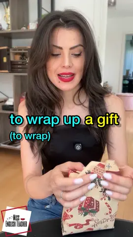 No phrasal verbs are not crazy difficult!  Just because Pick up means: lift, collect, improve answer the phone, detect a signal, etc, doesn't make phrasal verbs difficult I am here to help with that though 1. Wrap up a gift: to cover a gift with paper or other material to make it look nice.  Example: I need to wrap up this present for my friend’s birthday. 2. Pick out earrings: to choose or select earrings from a group of options.  Example: She spent a long time picking out the perfect earrings to wear to the party. 3. Hold on: to wait or pause for a short period of time.  Example: Hold on a minute, I need to grab my keys before we leave. 4. Zoom out: to move away from something to see a larger view or perspective.  Example: You can zoom out on the map to see the entire city. 5. Pick up something: to lift or take something from a surface.  Example: Can you pick up the books from the floor and put them on the shelf? #english #englisch #learnenglish #الانجليزية