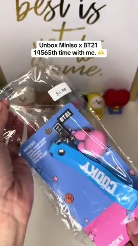 Going to #miniso seven days a week! Unbox with me for 14565th time. This miniso x Bt21 collab has me going to miniso everyday because they’re relasing new things every week! Anyone else feel that way?? 🤭💜 #fyp #foryoupage #foryoupage #fypage#fypagebtsarmy #cooky #bt21 #miniso #jungkook #jk #unboxing #