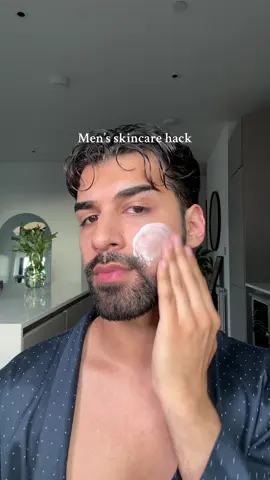 Men’s skincare hack to stop SPF getting stuck in your beard (if you know you know) - The clear SPF in question is the @Murad Skincare multi-vitamin clear SPF 50 #mensgrooming #skincare #beard 