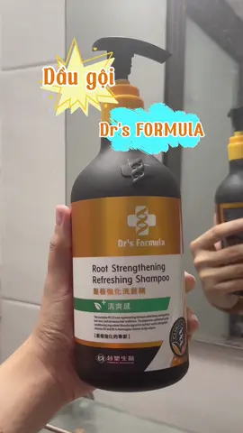 Dr's FoRmula Cung cấp giải pháp tốt nhất cho các vấn đề về da đầu❤️Dầu gội tăng cường chân tóc , giảm gãy dụng✨#drsformula #daugoi #giamdungtoc #tangcuongchan #shampoo 