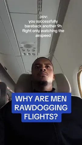 A new travel trend where passengers ‘raw-dog’ their flights is leaving people speechless.  However - there could be more to the trend than people originally assume.  #flight #travel #map #plane #men #viral #challenge #video #viralvid 