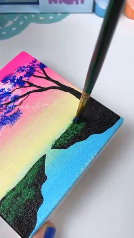Lukisan akrilik mudah untuk pemula #fyp #foryou #fypシ #art #seni #karyaseniku #lukisan #melukis #viral #acrylicpainting #kanvas #lukisanakrilik #painting #senimanindonesia #menggambar #gambar 