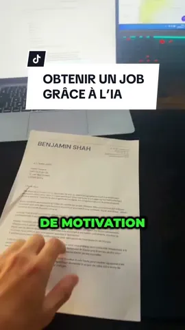 Les recruteurs savent très bien quand yu utilises ChatGPT pour écrire tes lettres de motivation. Ils utilisent des détecteurs de Chat GPT qui t’empêchent de tricher.  Il faut donc que tu le remplaces par un outil bien plus puissant : CVLetter  #chatgpt #detecteurchatgpt #travail #ia #aitools #recrutement #stage #recrutement #entreprise #fac #universite #alternance #ecoledecommerce #inge  