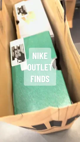 Nike outlet finds for the win…AGAIN.  #nike #nikeoutlet #nikeoutletfinds #jordan #jordanbrand #jordan4 #jordan4oxidizedgreen #fashiontiktok #sneakerhead #sneakers #streetwear #StreetStyle 