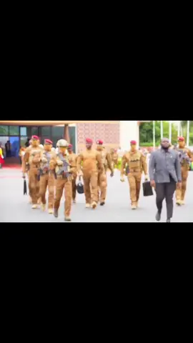 En images, l'arrivée du Président GOÏTA à Ouagadougou #burkinatiktok🇧🇫 #malitiktok🇲🇱 