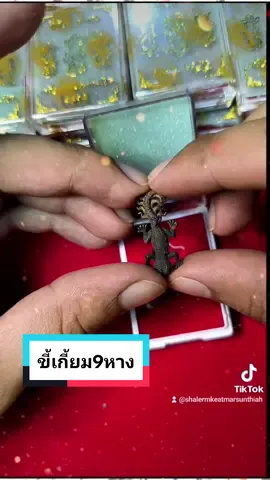 ขี้เกี้ยม9หาง #วัตถุมงคลหลวงปู่มหาศิลา #หลวงปู่มหาศิลา_สิริจันโท 