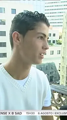 Cristiano Ronaldo com 16/17 aninhos. #cristianoronaldo #cr7 #cr7cristianoronaldo #cr7fans #cr7lover #cristiano #cristianoaveirodossantosronaldo #entrevista #futebol #goat #portugal🇵🇹 