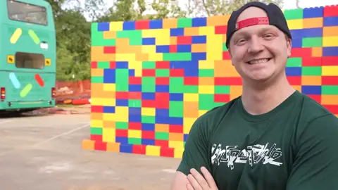 I Built A Real Lego Tank!