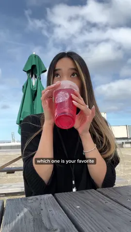 I think my face gave away which one is my fave at the end @Starbucks #StarbucksAmbassador