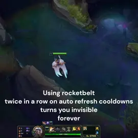 Works on every champion idk why #leagueoflegends #garen #rocketbelt #hextech