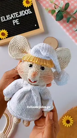 Topogigo. #amigurumi #topogigio #viral #crochetersoftiktok #crochet #parati #fyp 
