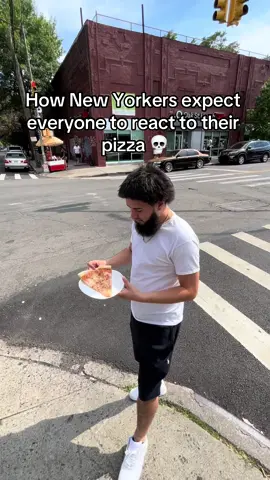 It really hit different tho 😭   #pr4dagee #nyc #pizza