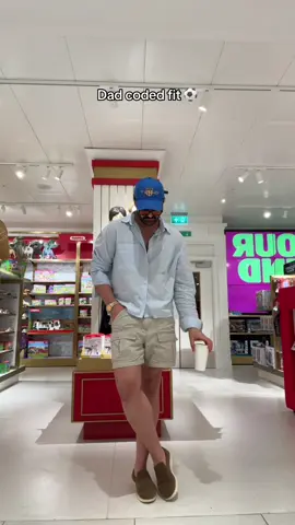 I’m such a dad in a toy shop  Favourite hat @GANT 💙 #mensfashion #fashion #menswear #dadfashion #dadsoftiktok #OOTD 