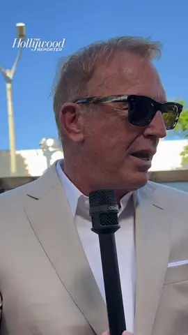 at the premiere of #wutanganamericansaga, #kevincostner opens up about his directing style and discusses supporting actors success