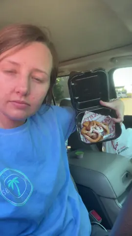 It was not good 🫣 #zaxbys #funnelcake #dobetter 
