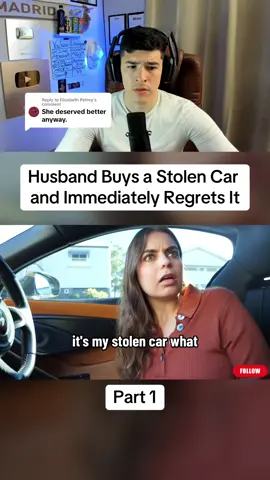 Replying to @Elizabeth Petrey Husband Buys a Stolen Car and Immediately Regrets It - Part 1 #Relationship #husband #wife #car 