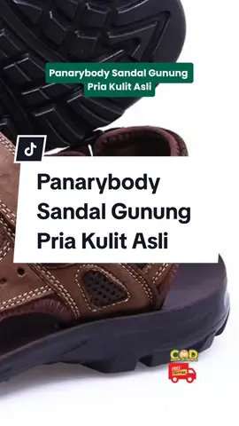 Panarybody Sandal Gunung Pria Kulit Asli Original #sandalgunungpria #sandalgunung #sandalkulitasli #panarybody 