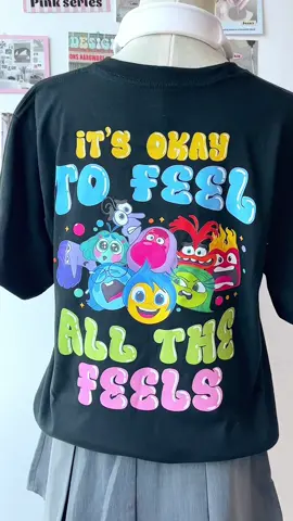 It’ Okay To Feel All The Feels Inside Out #insideout #insideout2 #insideout2024 #insideoutshirt #insideoutmovie #cartoons 