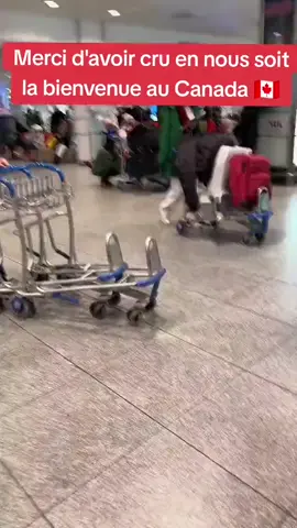 nous souhaitons la bienvenue au Canada a notre étudiante ivoirienne 🇨🇮 venir précisément d'Abidjan welcome 🤝