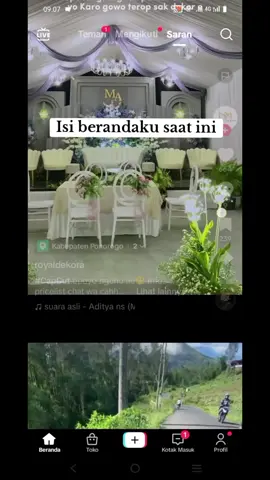 😮‍💨😮‍💨#beranda #berandatiktok #fypシ #fyp #viral #fypシ゚viral #dekorasiwedding #weddingdream #wedding 