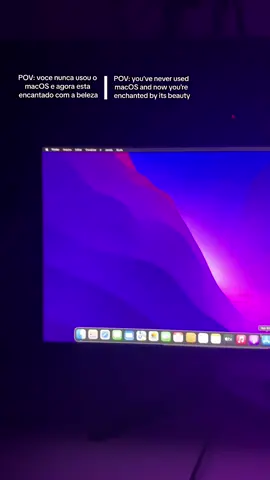 É LINDO #macos #macosventura #mac #apple #system #imac #viral #viralizar 
