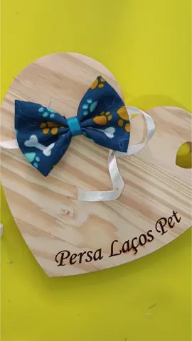 Gravata Pet em tecido 